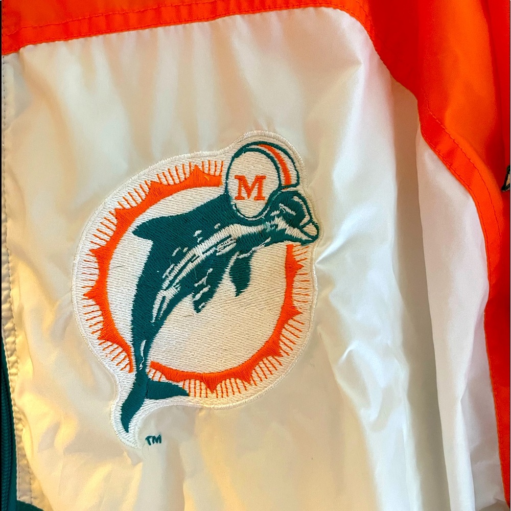 Vintage Miami Dolphins windbreaker.